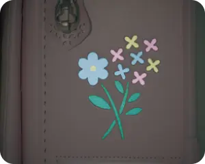 ランドセルのモチーフの画像