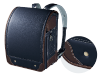 ミッドブルー×ブラウン