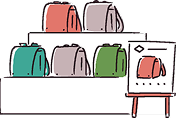ランドセルイラスト