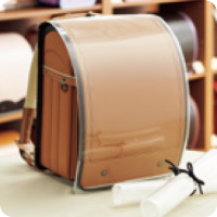 透明ランドセルカバーの画像